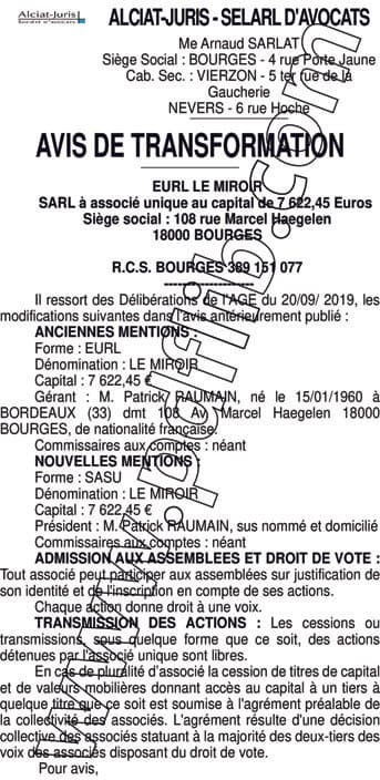 Contenu publication