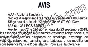 Contenu publication