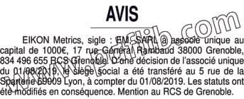 Contenu publication
