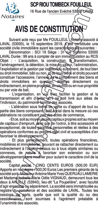 Contenu publication