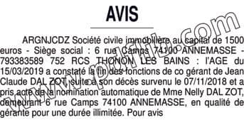 Contenu publication