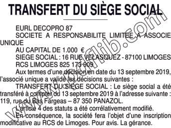 Contenu publication