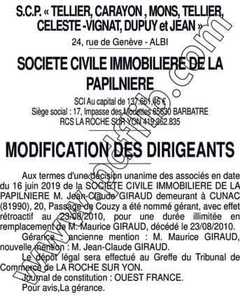 Contenu publication