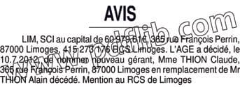 Contenu publication