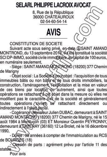 Contenu publication