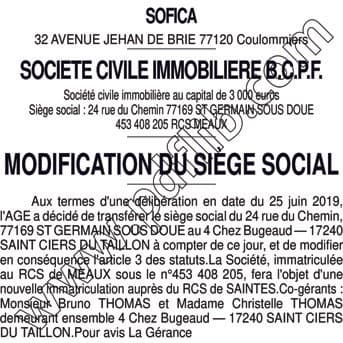 Contenu publication