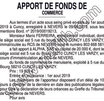 Contenu publication