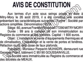 Contenu publication