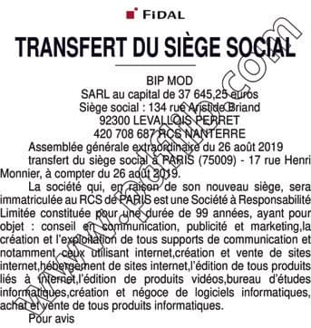 Contenu publication