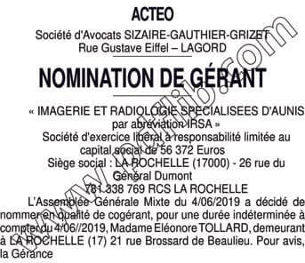 Contenu publication