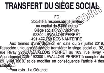 Contenu publication