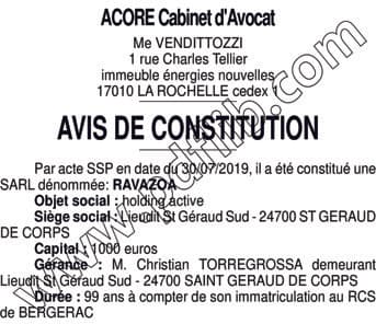 Contenu publication