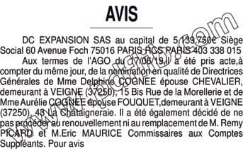 Contenu publication