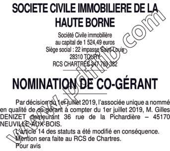 Contenu publication