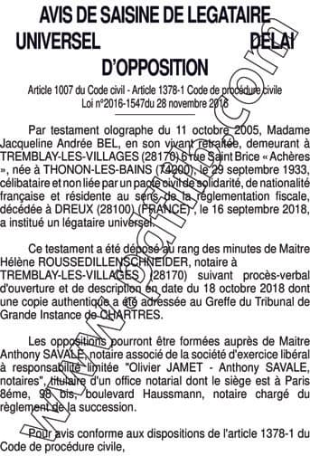 Contenu publication