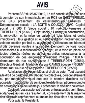 Contenu publication