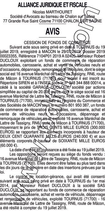 Contenu publication