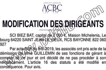 Contenu publication