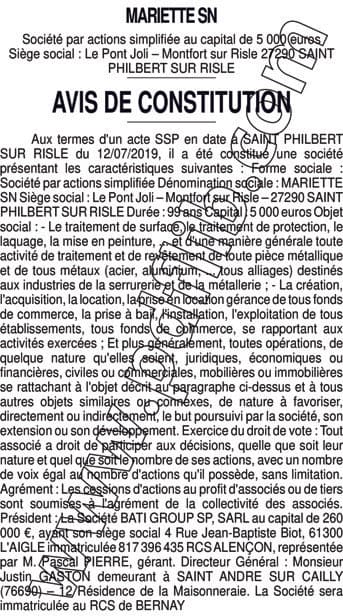 Contenu publication