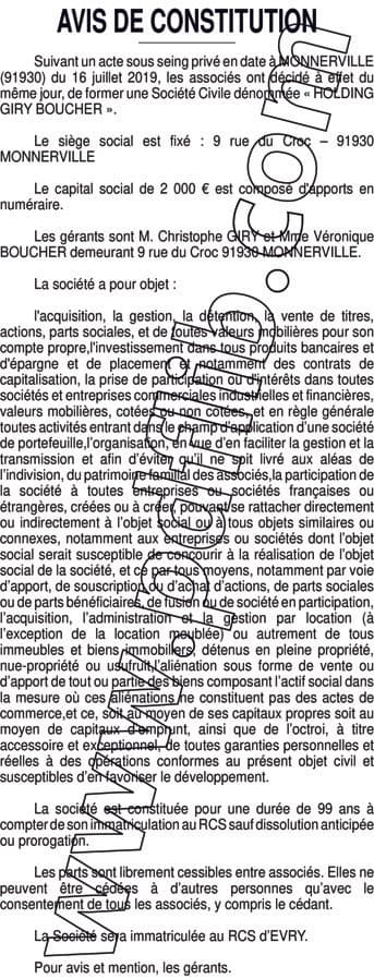 Contenu publication