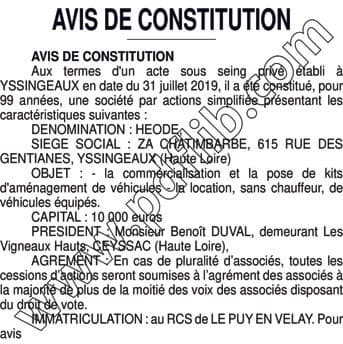Contenu publication
