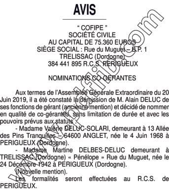 Contenu publication