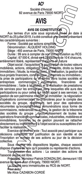 Contenu publication