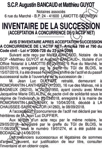 Contenu publication