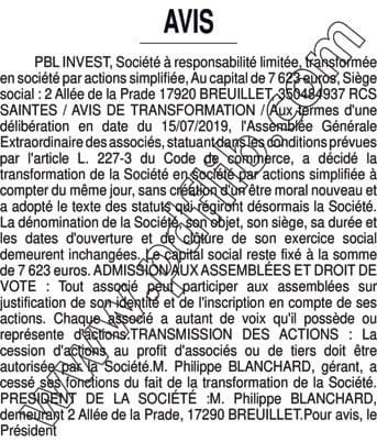 Contenu publication