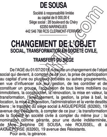 Contenu publication