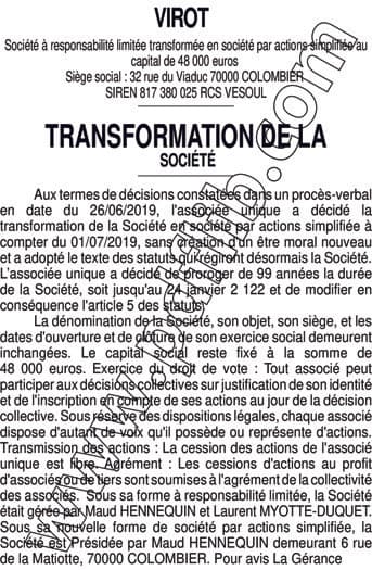 Contenu publication