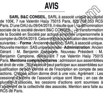 Contenu publication