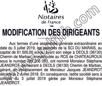 Contenu publication