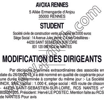Contenu publication