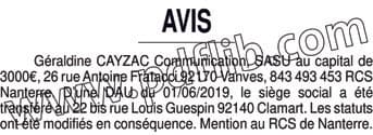 Contenu publication