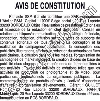 Contenu publication