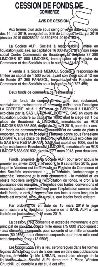 Contenu publication
