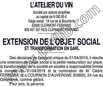 Contenu publication