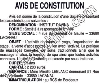 Contenu publication