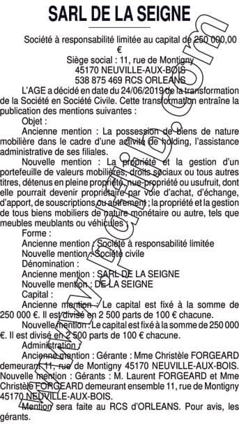 Contenu publication