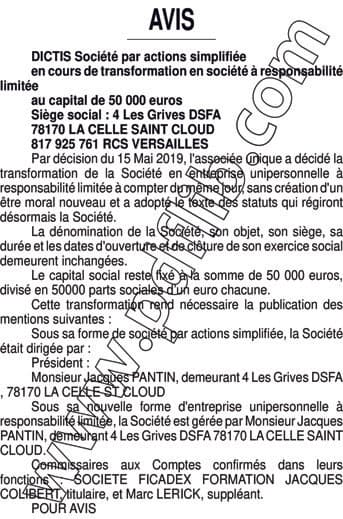 Contenu publication