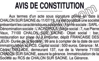 Contenu publication