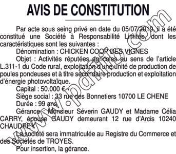 Contenu publication