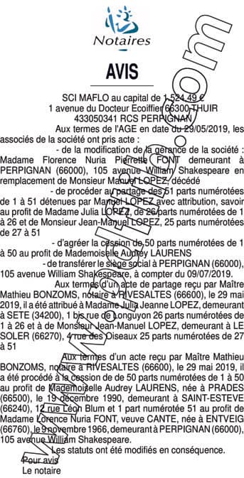 Contenu publication