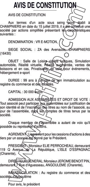 Contenu publication