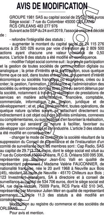 Contenu publication