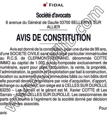 Contenu publication
