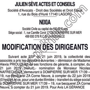 Contenu publication