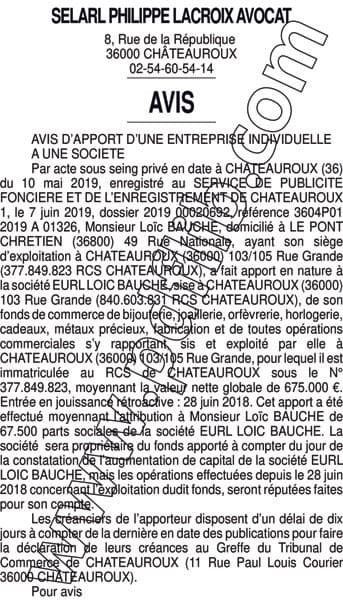 Contenu publication