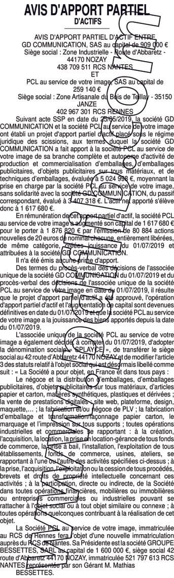 Contenu publication